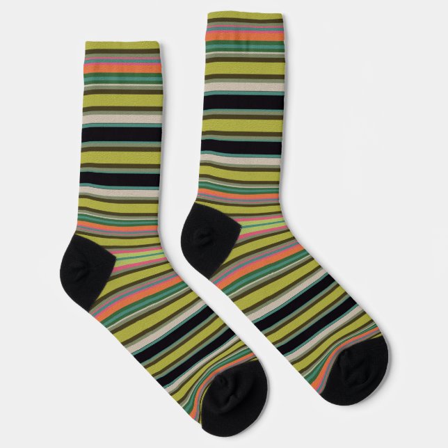 Chaussette  Decorative Striped  (Droite)