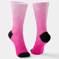 Dégradé rose chaud Motif de maille géométrique