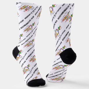 Chaussette Déoxyribonucleic Acid Doigts Of 21st Century