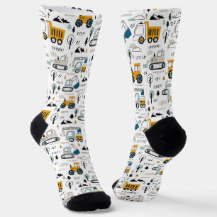 Chaussette Déplaçons le Motif de véhicule