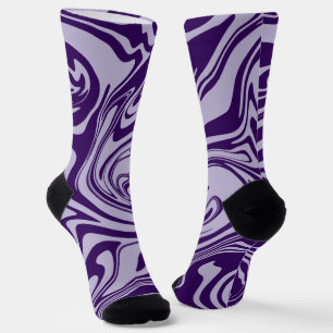 Chaussette Déversement - Violet