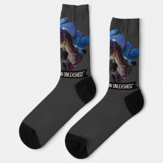 Chaussette dino - plaisir fantastique déchaîné