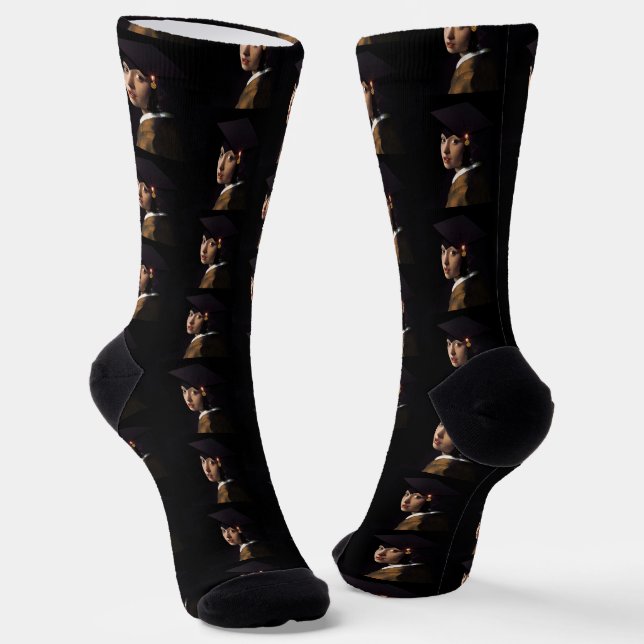 Chaussette Diplôme de fille de Vermeer (Angulaire)