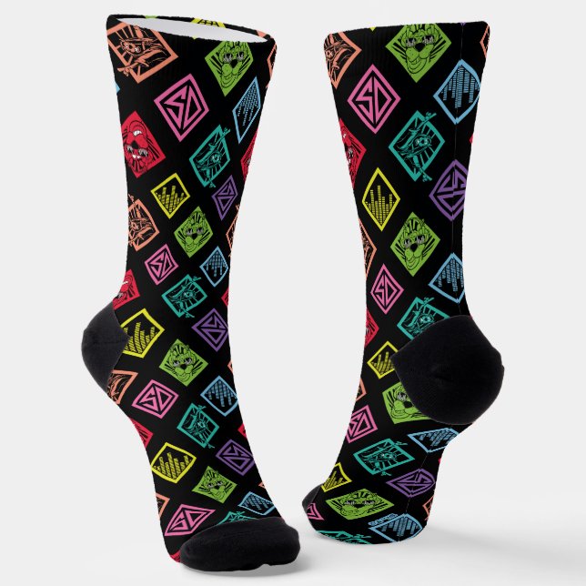Chaussette DJ Scooby-Doo Motif (Angulaire)