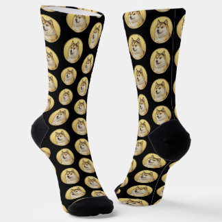 Chaussette Dogecoin Chien 