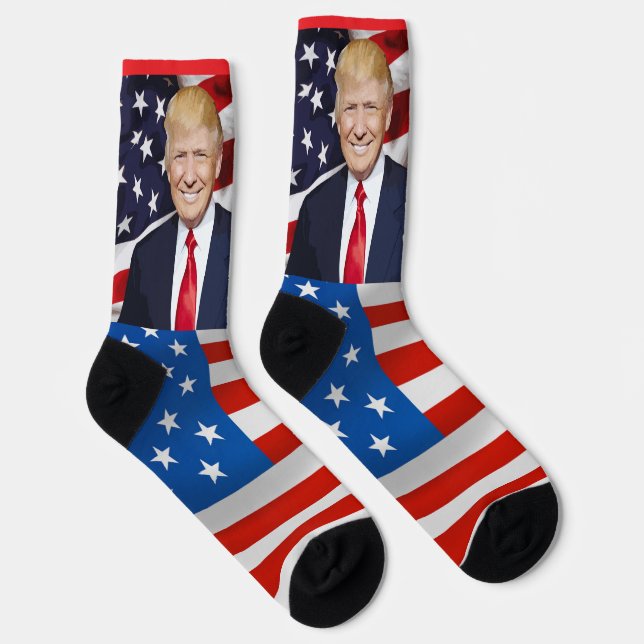 CHAUSSETTE DONALD TRUMP NOËL 2024 SOCKS (Droite)