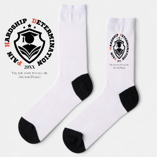 Chaussette Douleur, Dureté, Détermination – Citation Drôle de