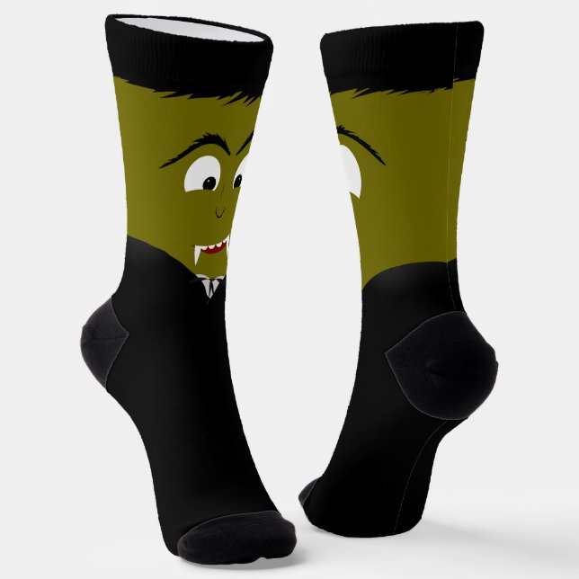 Chaussette Dracula Vampire Halloween (Angulaire)
