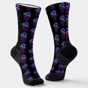 Chaussette Dragon de Purple