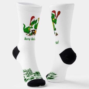 Chaussette Dragons - Joyeux Noël ! - aujourd'hui je vais cuis