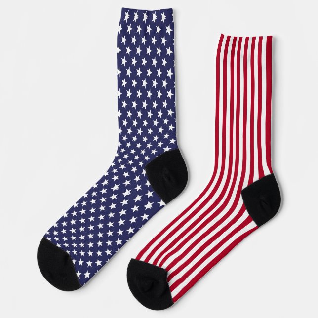Chaussette Drapeau Américain (Gauche)