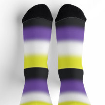 Drapeau de fierté non binaire à dégradé