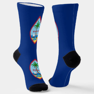 Chaussette Drapeau de Guam