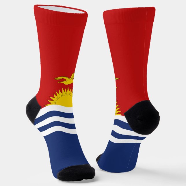 Chaussette Drapeau de Kiribati (Angulaire)