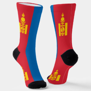 Chaussette Drapeau de la Mongolie
