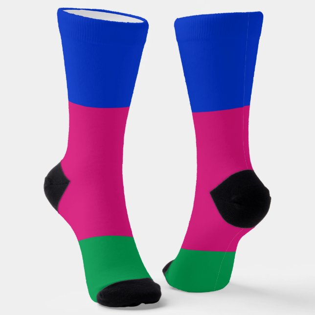 Chaussette Drapeau de la République populaire du Kuban (Angulaire)