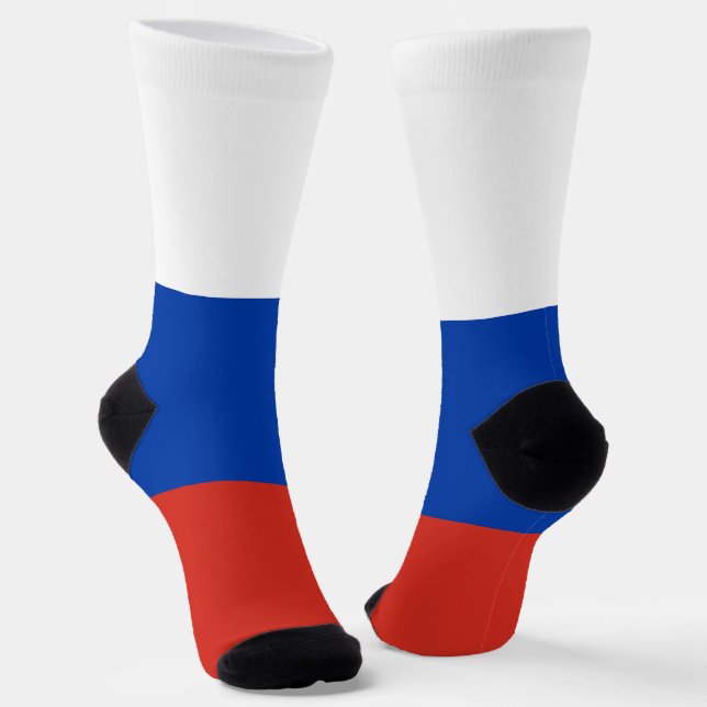 Chaussette Drapeau de la Russie (Angulaire)