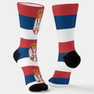 Chaussette Drapeau de la Serbie