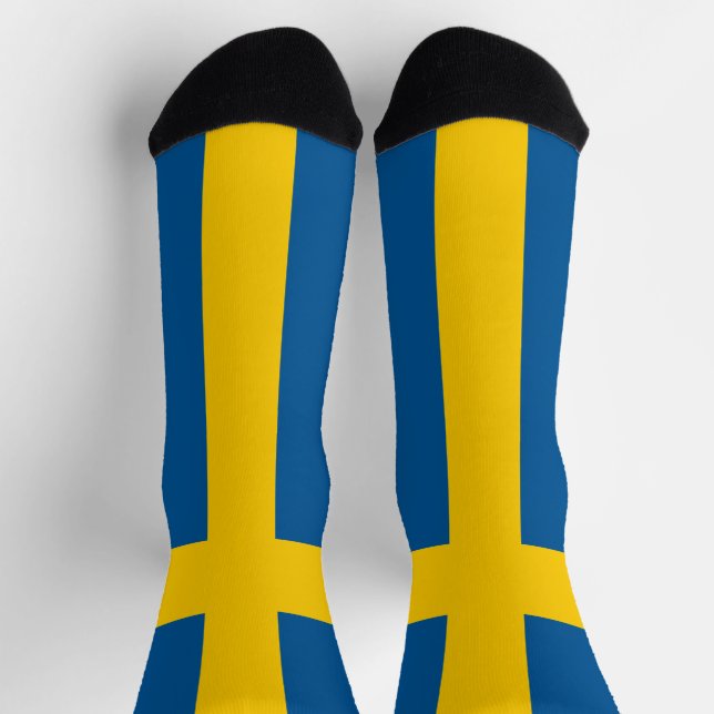 Chaussette Drapeau de la Suède (Haut)