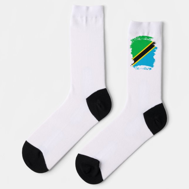 Chaussette Drapeau de la Tanzanie (Gauche)