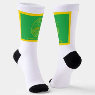 Chaussette Drapeau de la ville d'Apex (Caroline du Nord)