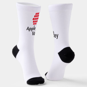 Chaussette Drapeau de la ville d'Apple Valley (Minnesota)