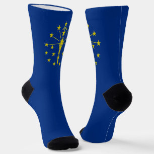 Chaussette Drapeau de l'État de l'Indiana