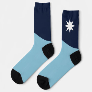 Chaussette Drapeau de l'État rebelle du Minnesota