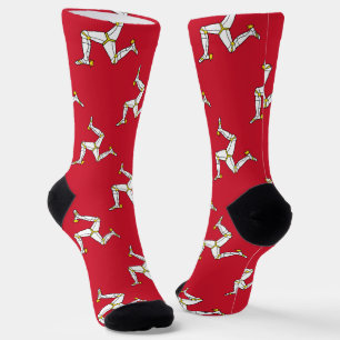 Chaussette Drapeau de l'île de Man