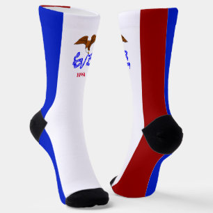 Chaussette Drapeau de l'Iowa