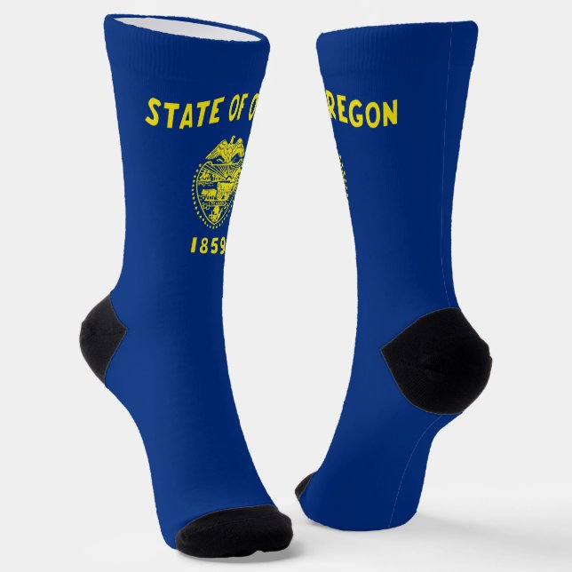 Chaussette Drapeau de l'Oregon (Angulaire)