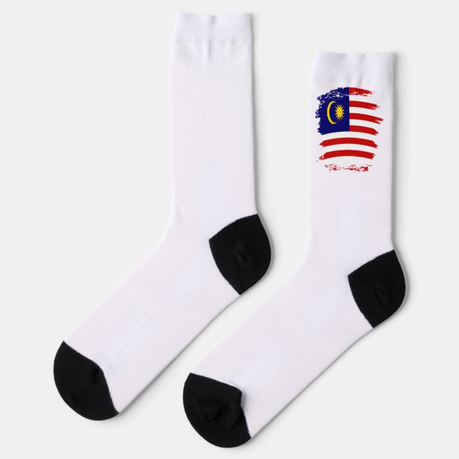 Chaussette Drapeau de Malaisie (Gauche)