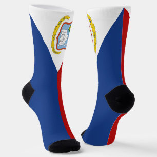 Chaussette Drapeau de Saint-Martin