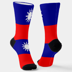 Chaussette Drapeau de Taïwan