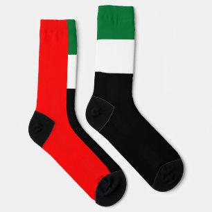 Chaussette Drapeau des Émirats Arabes Unis Patriotique