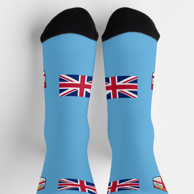 Chaussette Drapeau des Fidji (Haut)