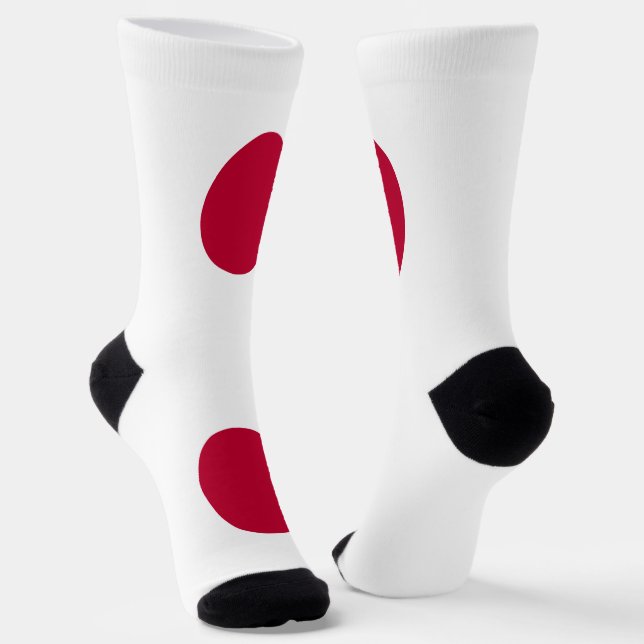 Chaussette Drapeau du Japon (Angulaire)
