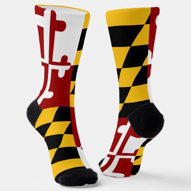 Chaussette Drapeau du Maryland (Angulaire)