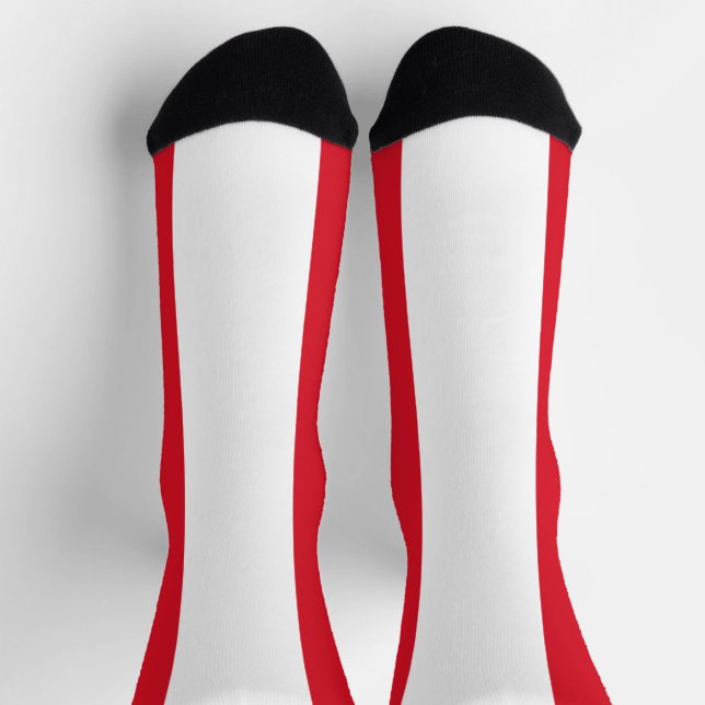 Chaussette Drapeau du Pérou (Haut)