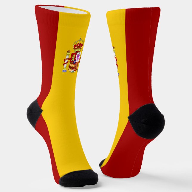 Chaussette Drapeau espagnol (Angulaire)