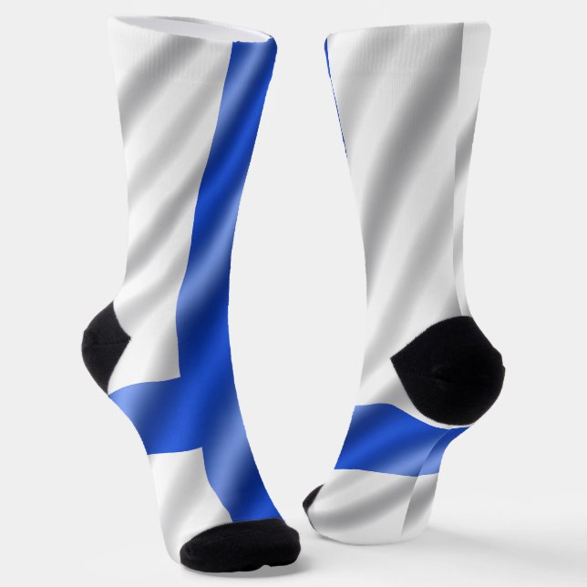 Chaussette Drapeau finlandais (Angulaire)