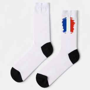 Chaussette drapeau français