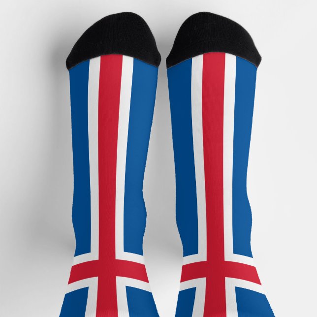 Chaussette Drapeau Islande (Haut)