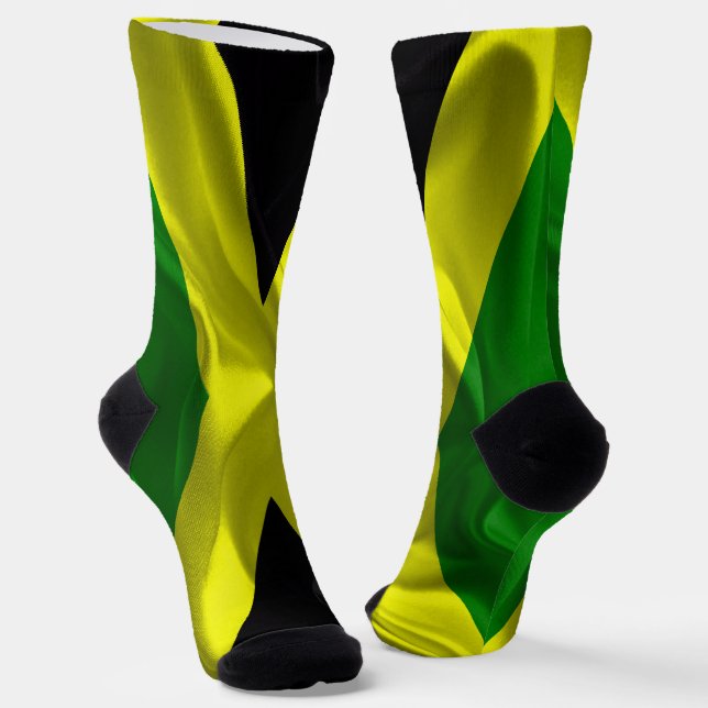 Chaussette Drapeau jamaïcain (Angulaire)