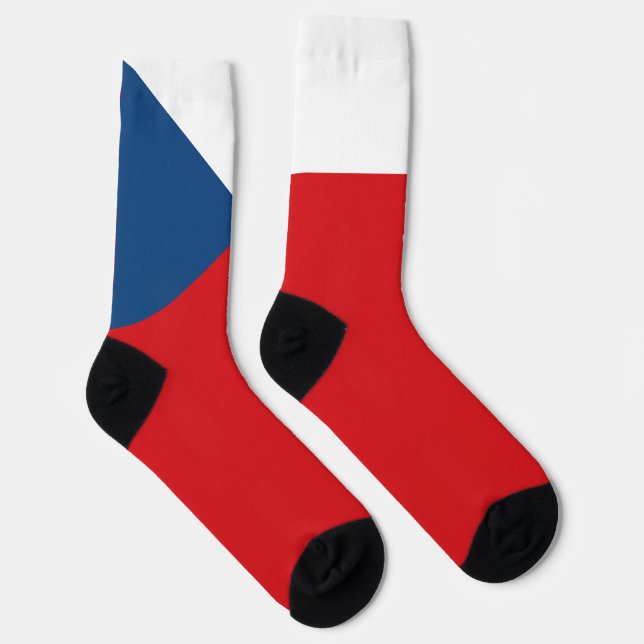 Chaussette Drapeau national de République Tchèque Patriotique (Droite)