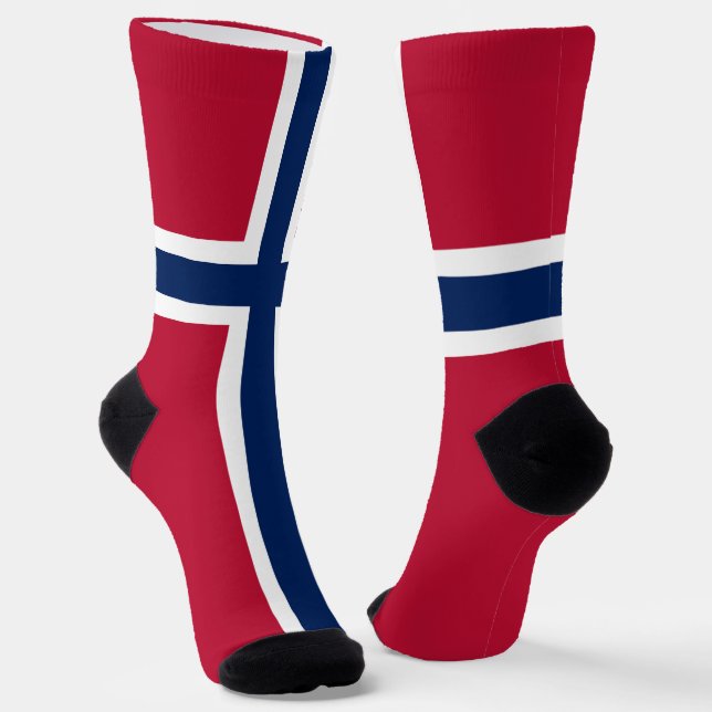 Chaussette Drapeau norvégien (Angulaire)
