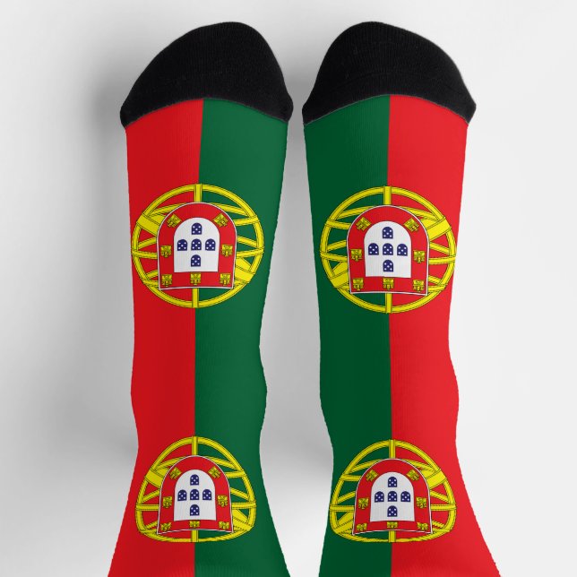 Chaussette Drapeau Portugal (Haut)