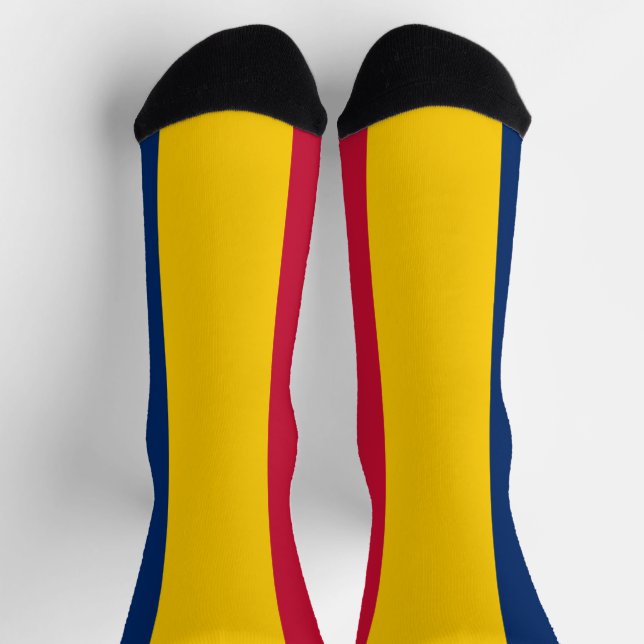 Chaussette Drapeau Tchad (Haut)