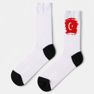 Chaussette Drapeau turc