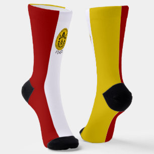 Chaussette Drapeau urbain de San Diego (Californie)